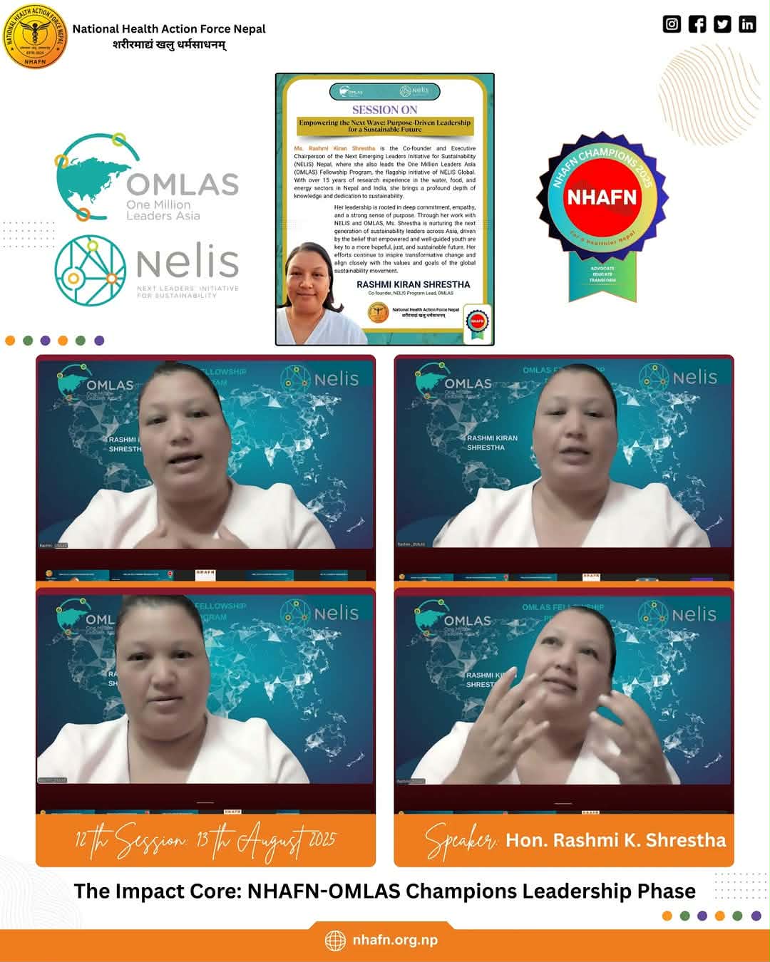  NHAFN-OMLAS Champions Leadership Program 